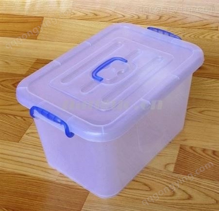 带盖物料收纳塑料箱 澳普包装防静电pp塑料箱