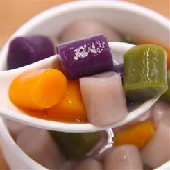 宣威混合芋圆价格 米雪公主 奶茶原料批发 量大优惠